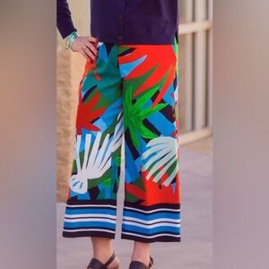 Ann Taylor Wide-Leg Ankle Pant